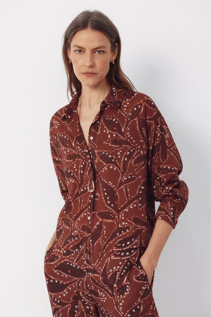 Camisa estampada