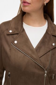 Vero Moda Curve Cazadora efecto piel talla grande