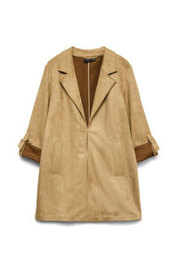 Vero Moda Chaqueta efecto ante cuello de solapa