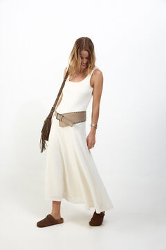 Slowlove Vestido tirantes estructura