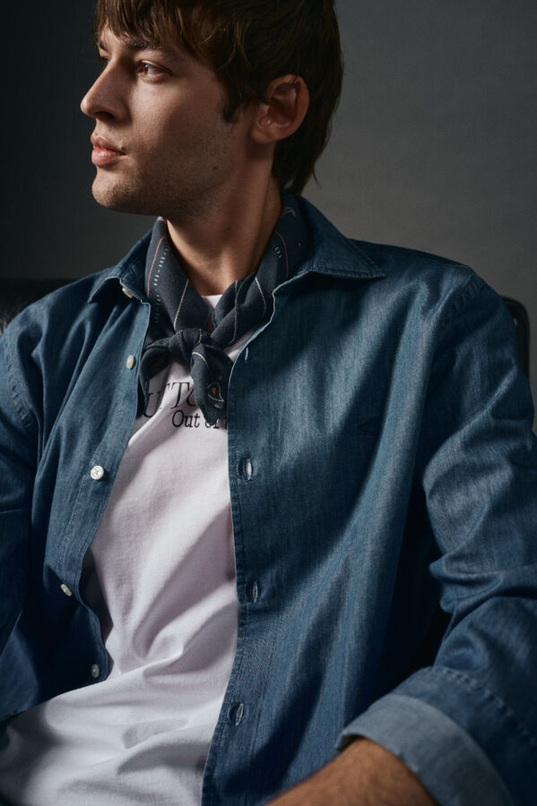 OOTO Camisa vaquera Blue