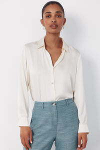 Cortefiel Camisa satinada