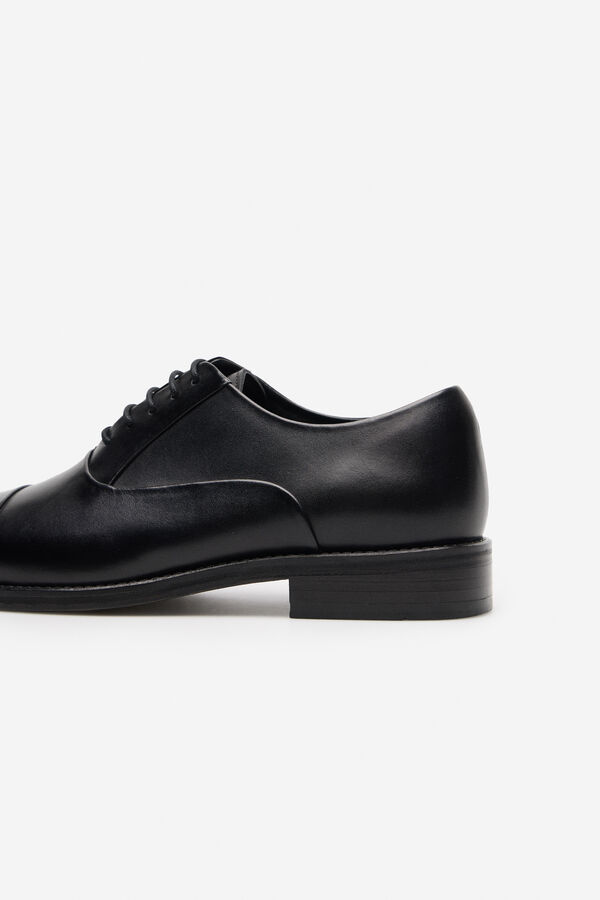 Cortefiel Zapato vestir cordones Negro