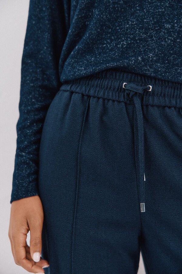 Cortefiel Panralón rubber textures Navy