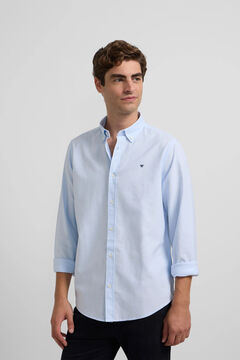 Silbon Camisa sport oxford regular fit riscas