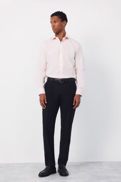 Cortefiel Camisa vestir lisa f&aacute;cil plancha