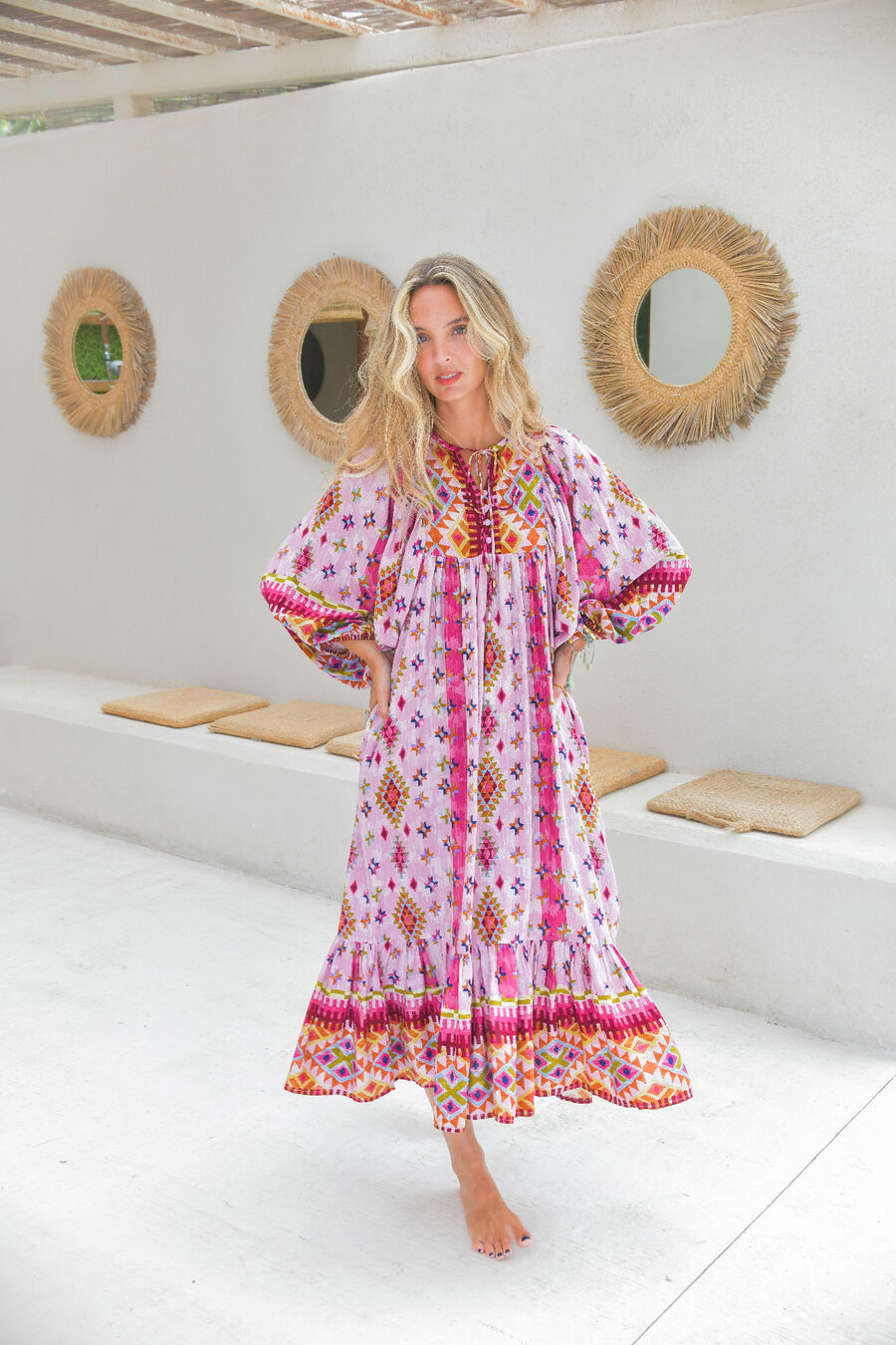 Vestido midi Camille