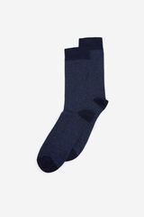 Cortefiel Micro stripe socks Navy