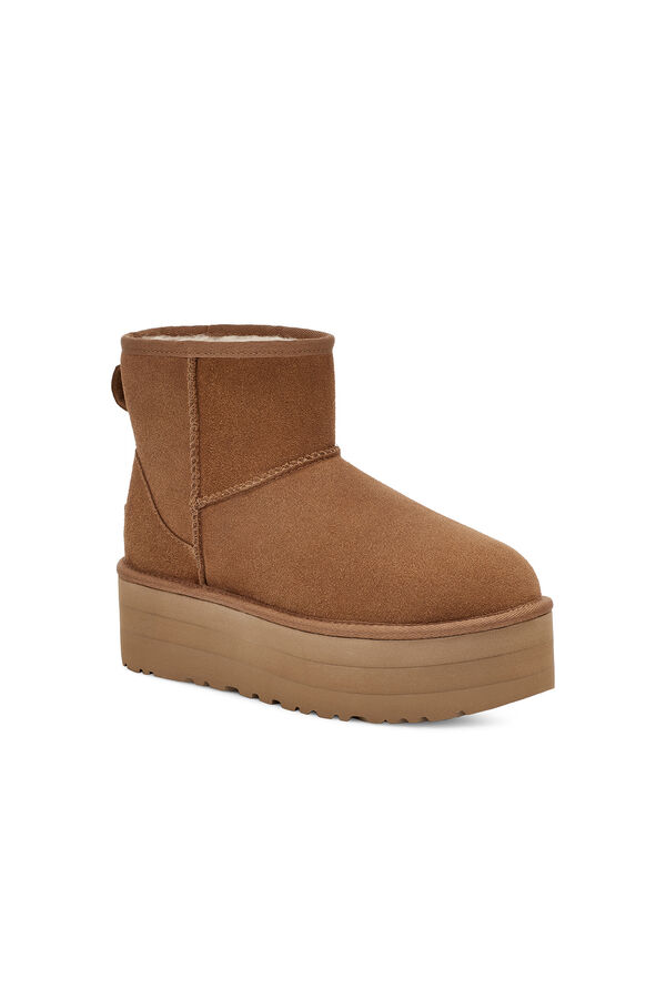 Ugg Bota mujer Classic Mini Platform Camel