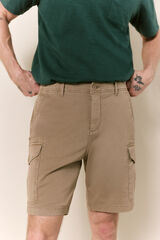 OOTO Bermuda cargo regular Castanho