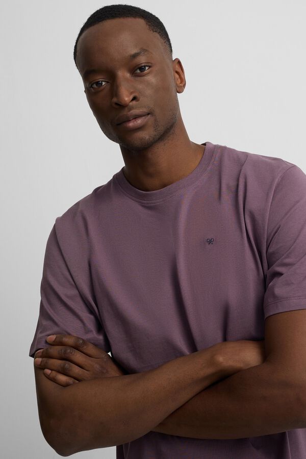 Silbon Camiseta minilogo Granate