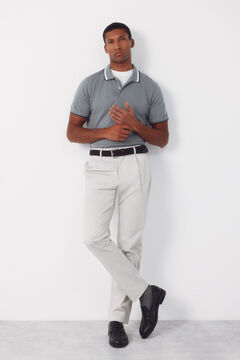 Cortefiel Polo estructura cuello fantas&iacute;a