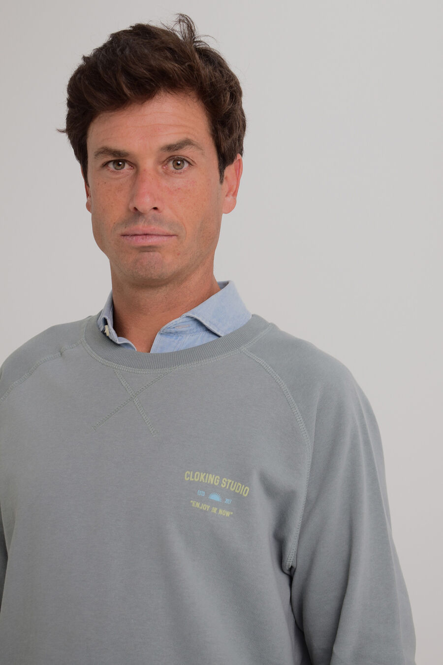 Sudadera Lavada Enjoy The Now