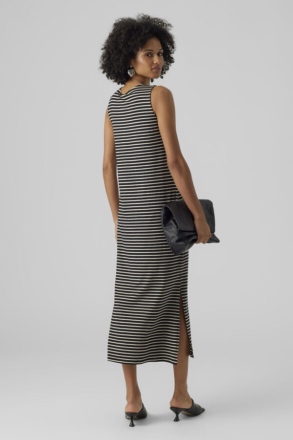 Vero Moda Tencel midi dress  Black