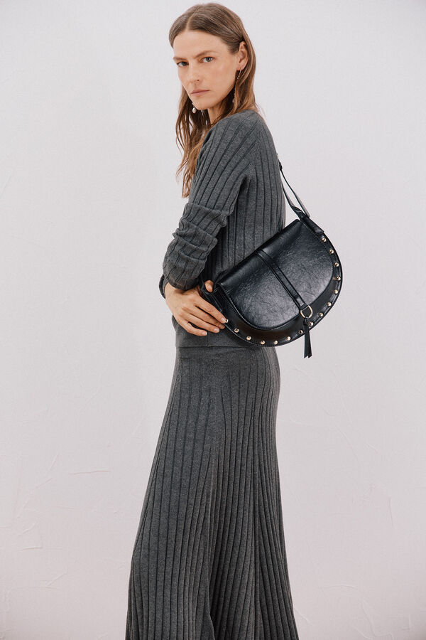 Cortefiel Camisa look total Cinzento