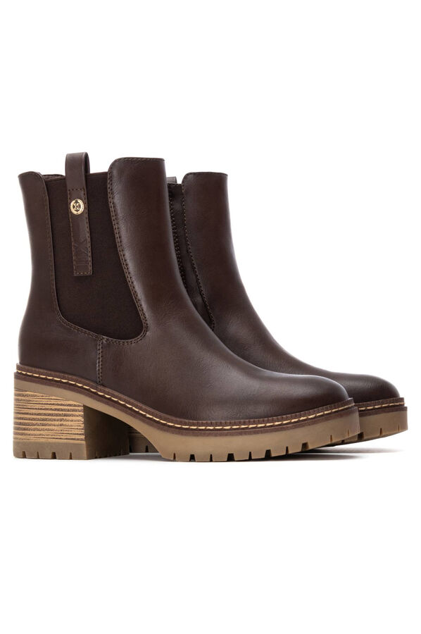 XTI Chelsea boots Dark brown