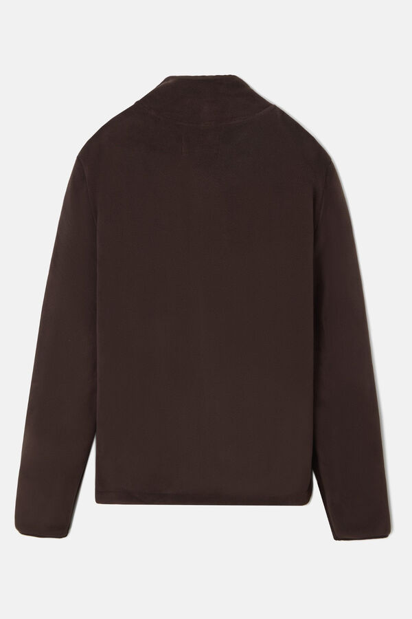 Silbon Forro polar Tabaco