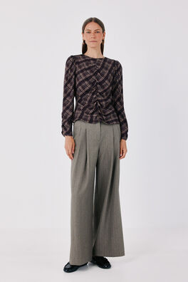 Pantalón de pinzas de mujer