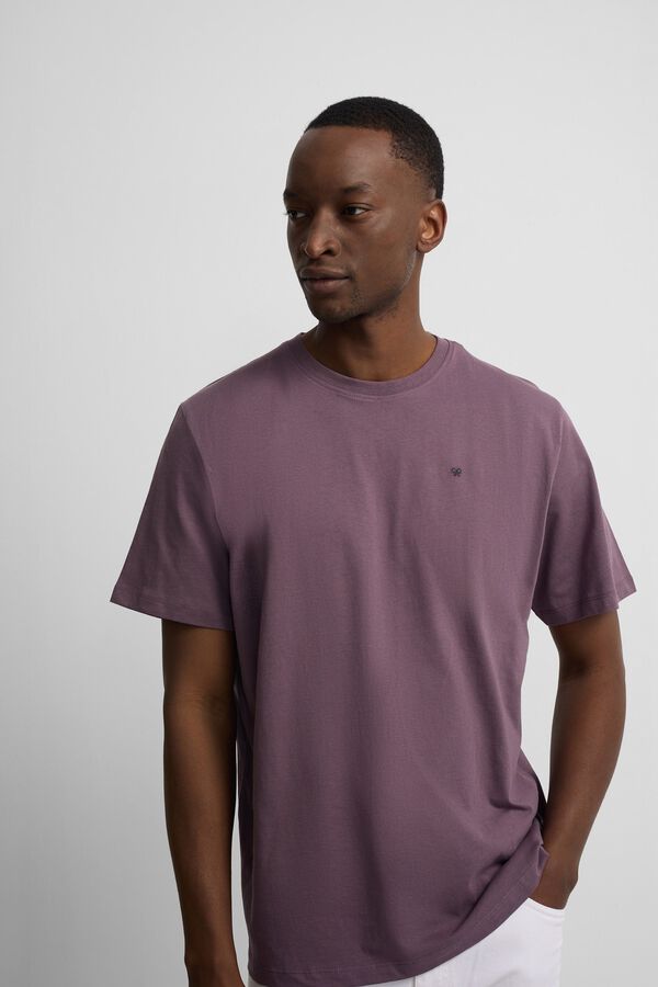 Silbon Camiseta minilogo Granate