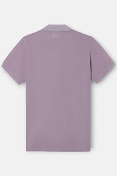 Silbon Polo clasico garment dye