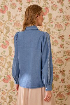 Pol&iacute;n Et Moi Camisa Denim Priscila