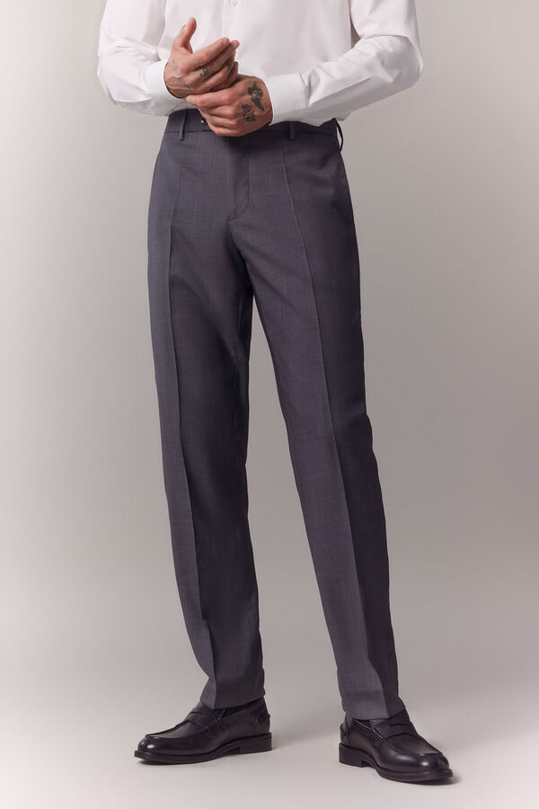 OOTO Pantal&oacute;n traje serreta Gris