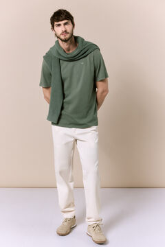 OOTO Camiseta b&aacute;sica lavada