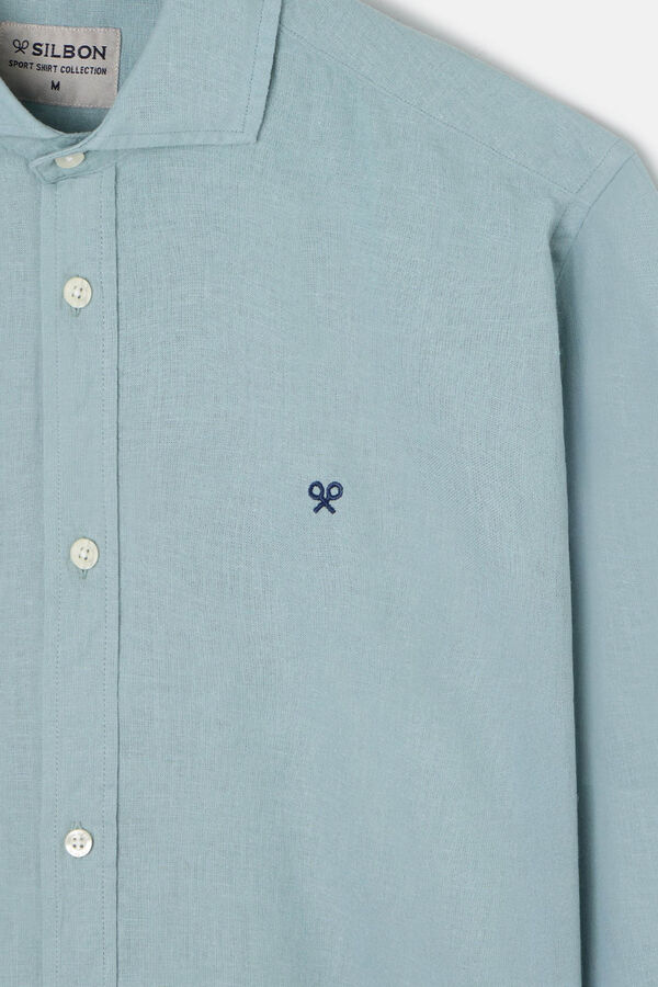 Silbon Camisa sport soft Green