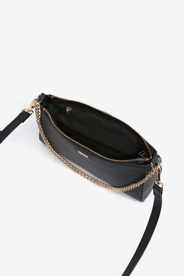 Vilanova Bolso bandolera con cadena Black