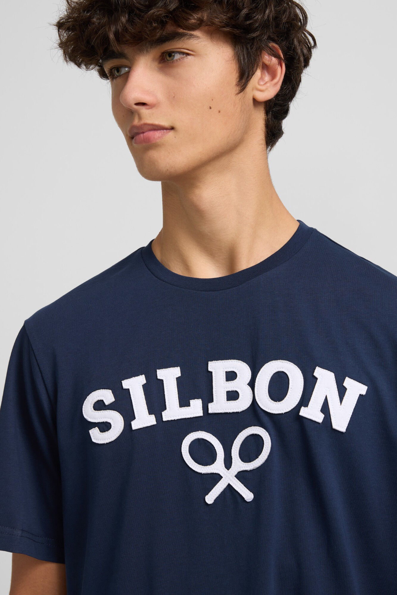 Silbon Camiseta silbon raqueta media