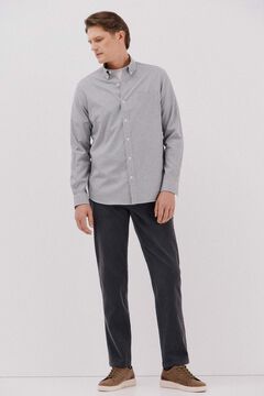 Cortefiel Camisa twill cuadros