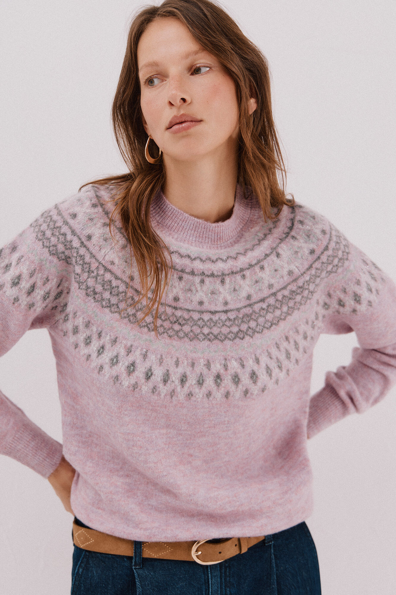 Cortefiel Jersey jacquard posicional