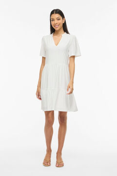 Vila Vestido curto com recortes