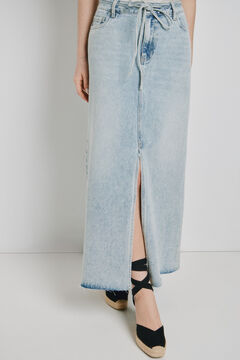 Vero Moda Falda denim larga