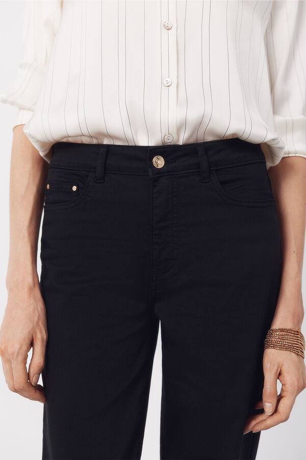 Cortefiel Jeans Sensational Recto Negro