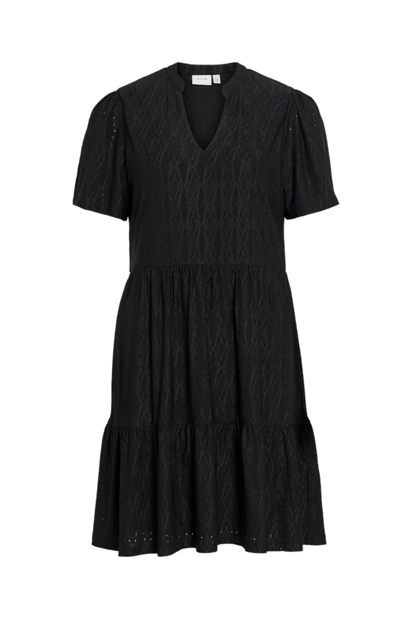 Vila Vestido curto com recortes