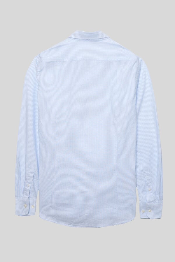 Cortefiel Camisa sport oxford Blue