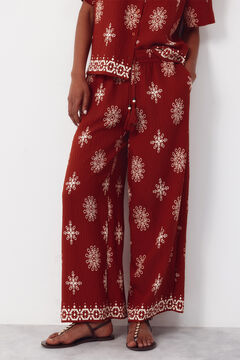 Cortefiel Pantal&oacute;n estampado