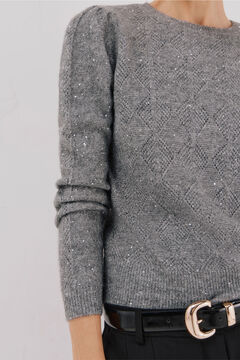 Cortefiel Jersey punto lentejuelas