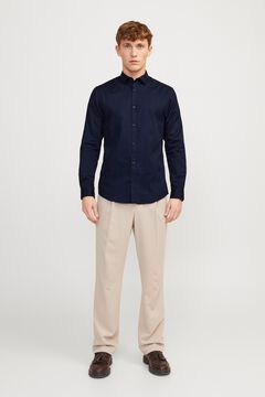 Jack & Jones Camisa slim fit em algod&atilde;o