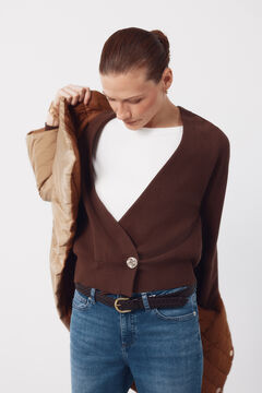 Cortefiel Blazer acolchoado revers&iacute;vel