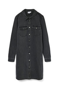 Vero Moda Vestido corto vaquero manga larga