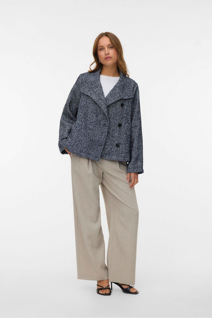 Cazadora estructura espiga