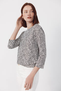 Cortefiel Camiseta b&aacute;sica escote barco