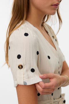 Vero Moda Vestido midi de bolinhas