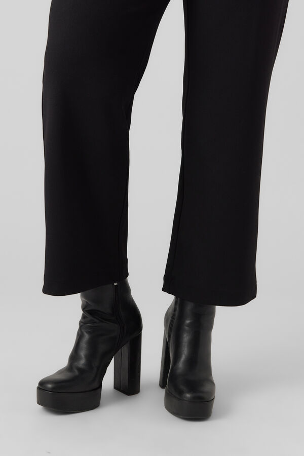 Vero Moda Curve Pantal&oacute;n largo recto Curve Negro