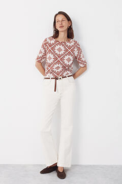 Cortefiel Camiseta cuello barco