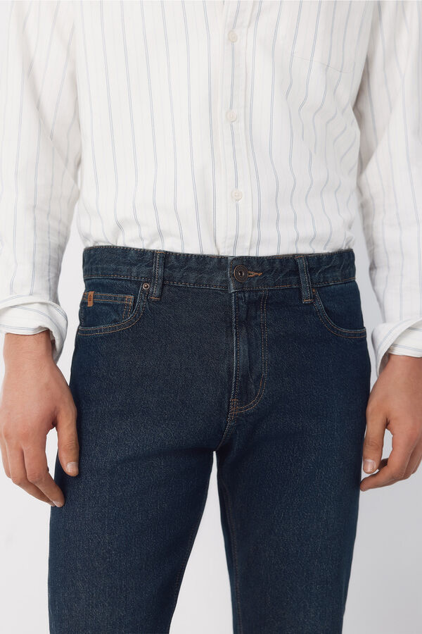 Cortefiel Pantal&oacute;n vaquero slim fit Blue