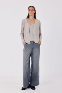 Cortefiel Jeans Long Palazzo
