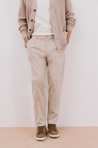 Cortefiel Pantalón chino confort tapered fit